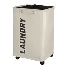 Load image into Gallery viewer, WENKO - Quadro Laundry Basket - Beige 79L
