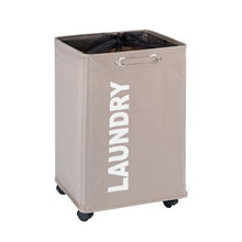 Load image into Gallery viewer, WENKO - Quadro Laundry Basket - Taupe 79L
