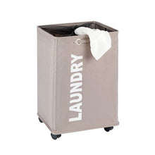 Load image into Gallery viewer, WENKO - Quadro Laundry Basket - Taupe 79L
