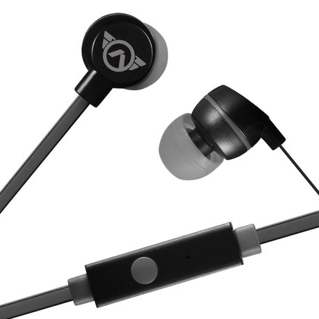 Amplify Sport Quick Series Earbuds with Mic - Black/Grey