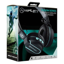 Load image into Gallery viewer, Amplify Pro Fusion Series Bluetooth Headphones - Black/Blue
