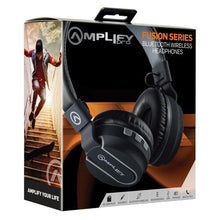 Load image into Gallery viewer, Amplify Pro Fusion Series Bluetooth Headphones - Black/Grey
