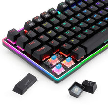 Load image into Gallery viewer, Redragon RATRI Silent 104-Key RGB Mechanical Gaming Keyboard
