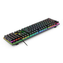 Load image into Gallery viewer, Redragon RATRI Silent 104-Key RGB Mechanical Gaming Keyboard
