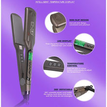 Load image into Gallery viewer, Enzo Hair Straightener - Latest Design Flat Iron Keratin with LCD
