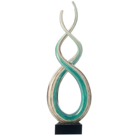 Leonardo Sculpture Glass Handmade Decoration Sculpture - 38cm Buy Online in Zimbabwe thedailysale.shop