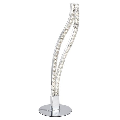 8 Watt Stainless Steel and Crystal LED Table Lamp Buy Online in Zimbabwe thedailysale.shop