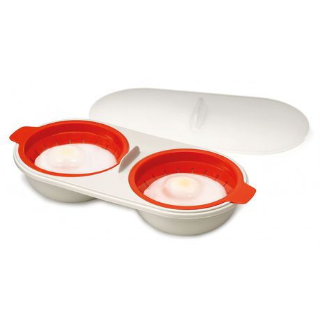 Microware Egg Poacher Egg Maker Double Cups Buy Online in Zimbabwe thedailysale.shop