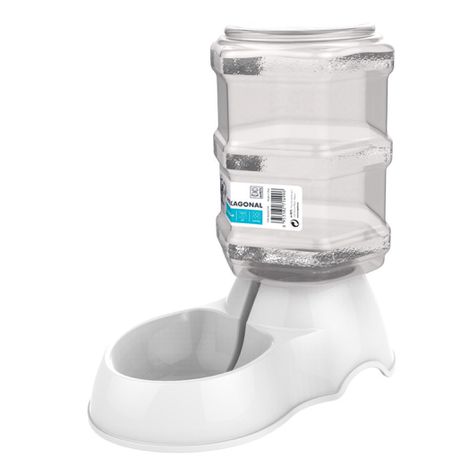 M-Pets Hexagonal Pet Water Dispenser - 3.5L Buy Online in Zimbabwe thedailysale.shop