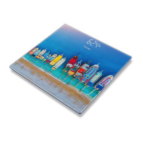 Beurer Glass Bathroom Scale Boats GS 215 Boats