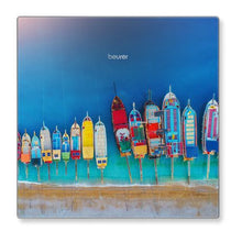 Load image into Gallery viewer, Beurer Glass Bathroom Scale Boats GS 215 Boats
