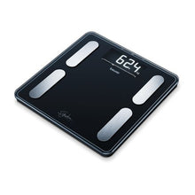 Load image into Gallery viewer, Beurer SignatureLine Diagnostic Bathroom Scale BF 400 Black
