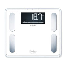 Load image into Gallery viewer, Beurer SignatureLine Diagnostic Bathroom Scale BF 410 White
