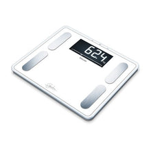 Load image into Gallery viewer, Beurer SignatureLine Diagnostic Bathroom Scale BF 410 White
