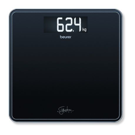 Beurer SignatureLine Glass Bathroom Scale GS 400 Black
