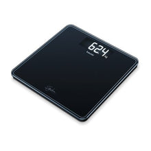 Load image into Gallery viewer, Beurer SignatureLine Glass Bathroom Scale GS 400 Black
