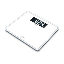 Load image into Gallery viewer, Beurer SignatureLine Glass Bathroom Scale GS 410 White
