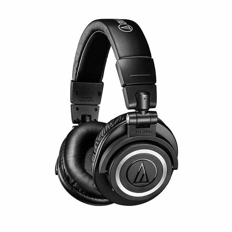Audio-Technica Wireless Over-Ear Headphones Black ATH-M50xBT Buy Online in Zimbabwe thedailysale.shop