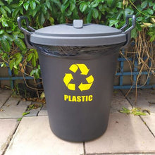 Load image into Gallery viewer, Recycle Stickers Combo Pack | Reflective | Yellow
