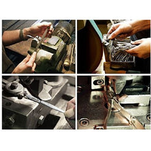 Load image into Gallery viewer, Kellermann Manicure Set Faux Leather Extra-Fine Black 5213 F N 8 Piece
