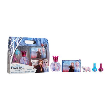 Frozen II 50ml EDT with Nail Polish, Nail File & Clutch Gift Set for Girls