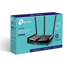 Load image into Gallery viewer, TP-LINK Archer C58HP AC1350 High Power WIFI Router, 3X 9DBI Antennas
