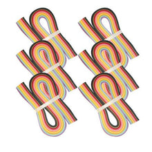 Load image into Gallery viewer, Paper Quilling Strips Set - 6 packages, 5mm in width, 36 colours
