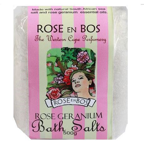 Rose en Bos Rose Geranium Bath Salt - 500g Buy Online in Zimbabwe thedailysale.shop