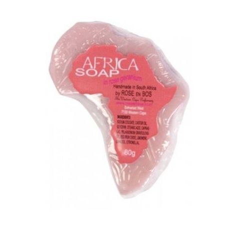 Rose en Bos Pink Africa Soap - 80g Buy Online in Zimbabwe thedailysale.shop