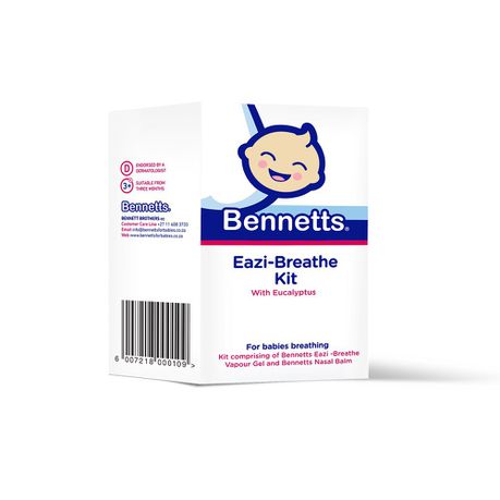 Bennetts - Eazi-Breathe Kit x 6 Buy Online in Zimbabwe thedailysale.shop