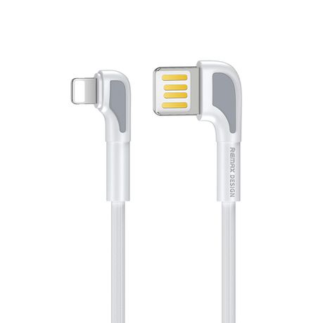 Remax Janker Series 3.0A Lightning Data Cable RC-157i - White Buy Online in Zimbabwe thedailysale.shop
