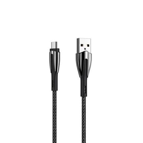 Remax Armor Series 3.0A Type-C Data Cable RC-162 - Black Buy Online in Zimbabwe thedailysale.shop