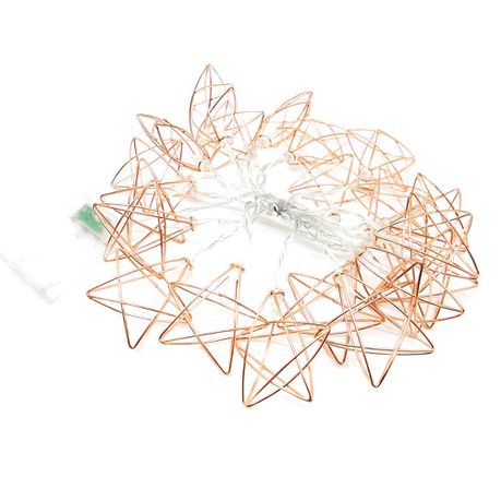 Litehouse Iron Star Shape Fairy Lights - 3m (20 Star lights) Buy Online in Zimbabwe thedailysale.shop