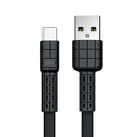 Remax Armor Series 2.4A Micro Data Cable RC-116m - Black Buy Online in Zimbabwe thedailysale.shop