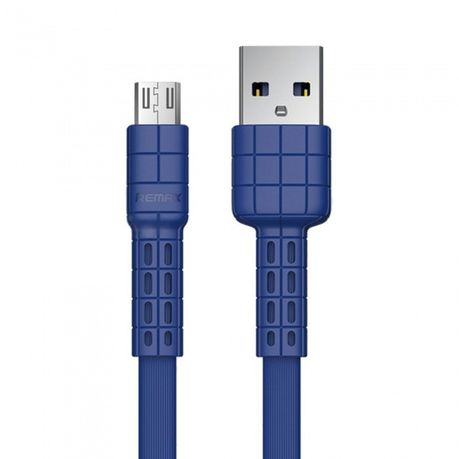 Remax Armor Series 2.4A Micro Data Cable RC-116m - Blue Buy Online in Zimbabwe thedailysale.shop