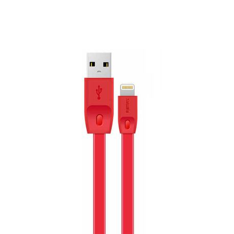 Remax Full Speed 2M Lightning Cable RC-001i - Red Buy Online in Zimbabwe thedailysale.shop