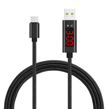 Load image into Gallery viewer, 1M Voltage Current LCD Display Micro USB Fast Charging Cable
