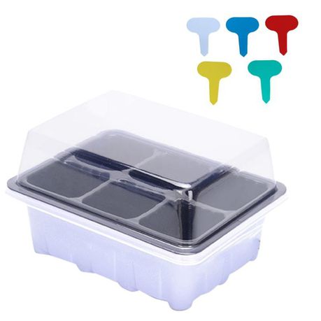 Seedling six Trays 4 Set with tags Buy Online in Zimbabwe thedailysale.shop