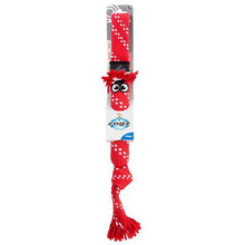 Load image into Gallery viewer, Rogz - Scrubz 440mm Oral Care Dog Toy - Red
