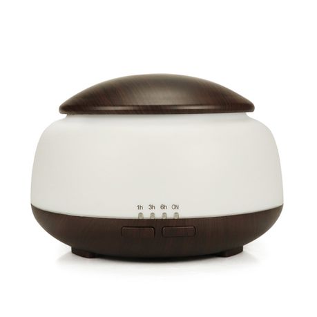 300ML Essential Oil Diffuser Ultrasonic Air Humidifier-Dark Wooden