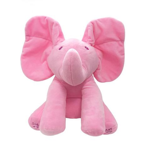 Music Singing Elephant Plush Toy - Pink Buy Online in Zimbabwe thedailysale.shop