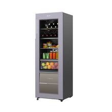 Load image into Gallery viewer, Hisense - 202L Wine Cooler with Fridge/Freezer - Silver
