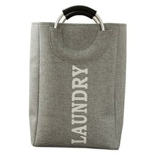 Load image into Gallery viewer, Large Collapsible Laundry Hamper Bag with Handle

