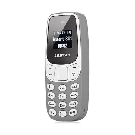 LMA- BM10 Mini Super Small Phone - Grey Buy Online in Zimbabwe thedailysale.shop