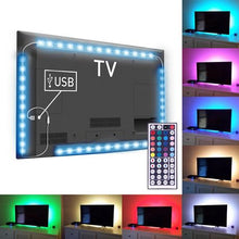 Load image into Gallery viewer, T4U LED Mood Light for TV - 4x50cm, Multicolour with Remote
