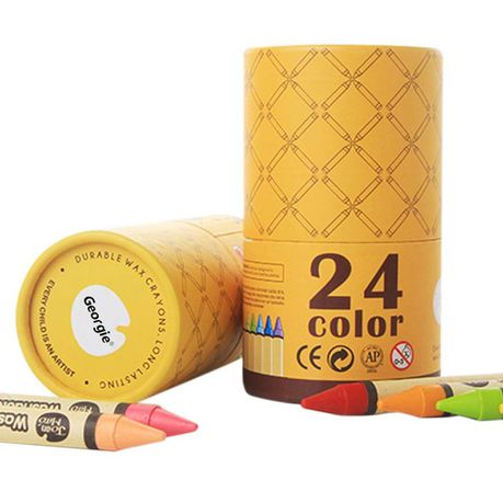 Jarmelo Washable Wax Crayons: 24 Colours Buy Online in Zimbabwe thedailysale.shop