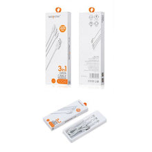 Load image into Gallery viewer, ZF Wopow LC806 Charge &amp; Sync 3in1 Cable WHITE
