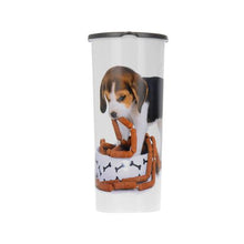 Load image into Gallery viewer, Eco Pet Storage Container with flip lid - dog design
