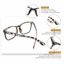 Load image into Gallery viewer, Sophie Moda - Fashion Computer Glasses Anti Blue Light: Black/Leopard (2Pack)
