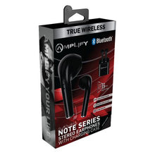 Load image into Gallery viewer, Amplify TWS Bluetooth Earphones Note Series - Black
